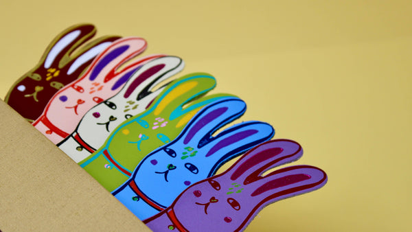 Cute Bunny Bookmark | Ark Colour Design