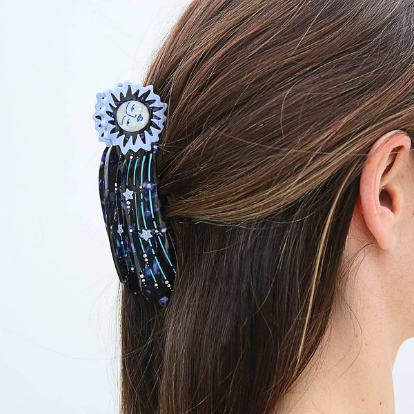 Blue Shooting Star Claw  | Kingston Jewellery