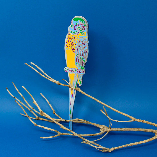 Parakeet Bookmark | Ark Colour Design