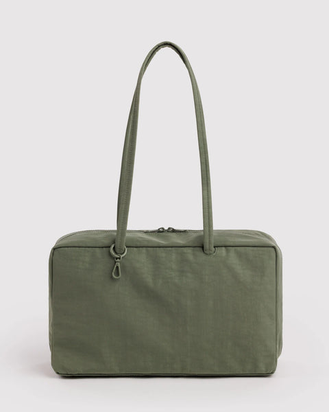 Baggu | Medium Nylon Bowler Bag | Caper