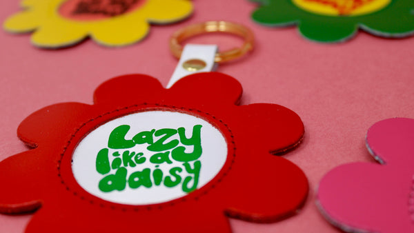 Lazy Daisy Key Fob | Ark Colour Design