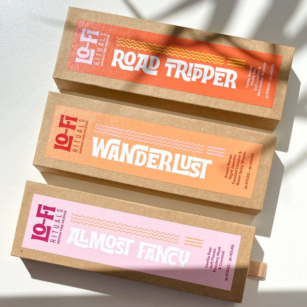 WANDERLUST | Incense | Warm Woods, Mango, Jasmine, Coconut | Lo-Fi Rituals
