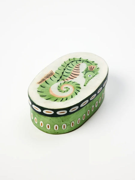 MARINER BOX SEAHORSE | Jones & Co