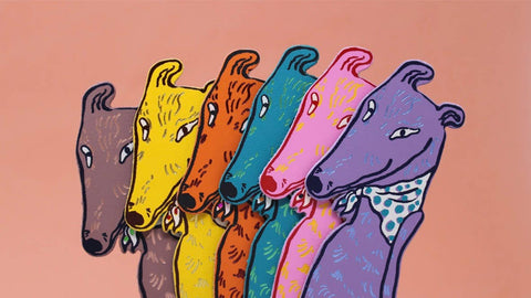 Dog Tails Bookmark | Ark Colour Design