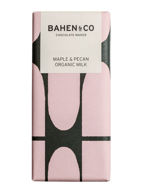 Maple & Pecan Organic Milk Chocolate Bar | Bahen & Co