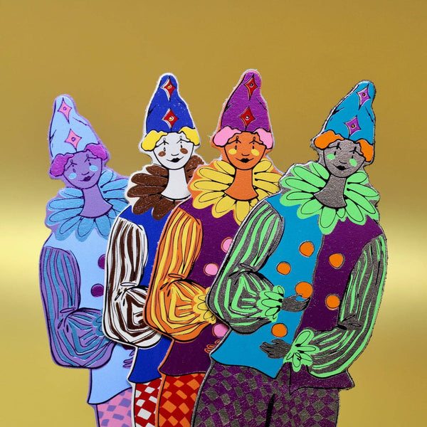 Clown Bookmark | Ark Colour Design