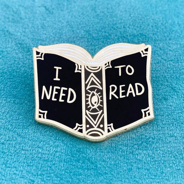I Need To Read Lapel Pin | Jubly-Umph