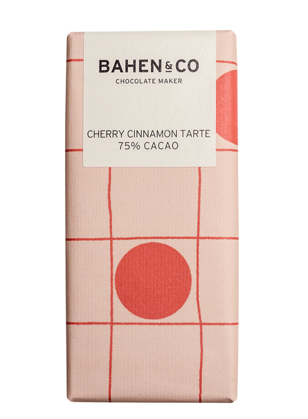 Cherry & Cinnamon Tarte Chocolate Bar | Bahen & Co