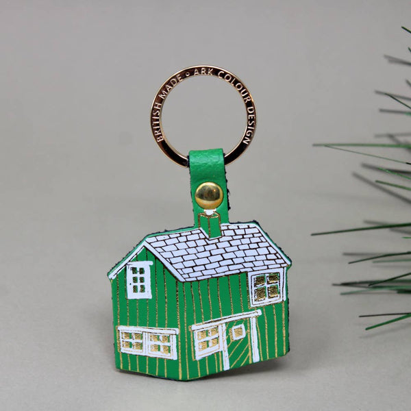 Log Cabin Key Fob | Ark Colour Design