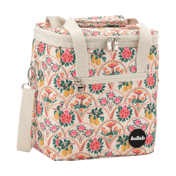 KOLLAB | Mini Cooler | Needlepoint Garden
