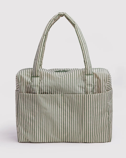 Baggu | Cloud Carry-on | Sage Stripe