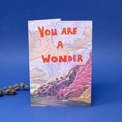 You are a Wonder A6 Greetings Card | Ark Colour Design