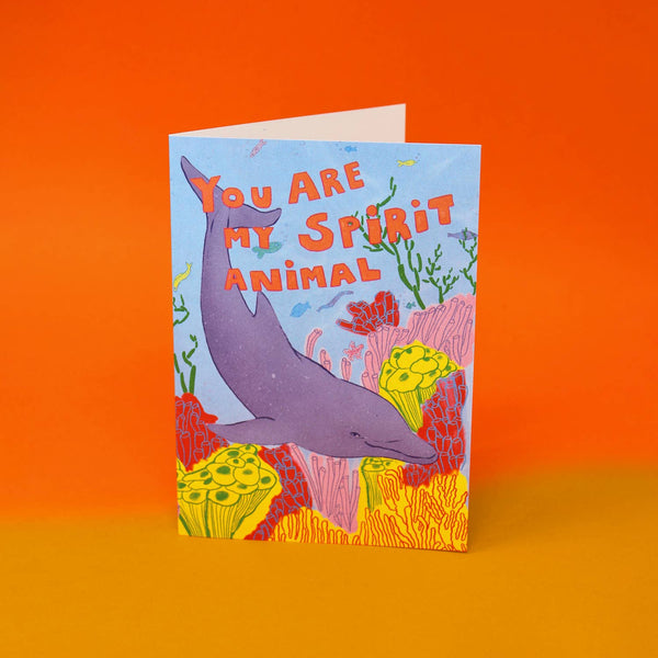 Spirit Animal A6 Greetings Card | Ark Colour Design