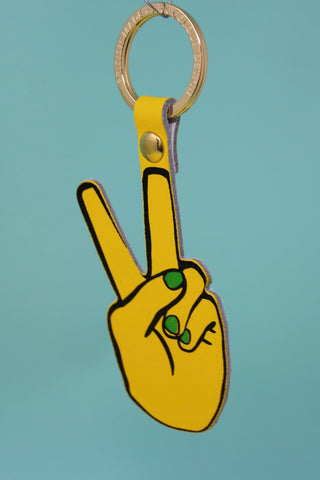 Hand Signs Key Fobs | Ark Colour Design | Peace