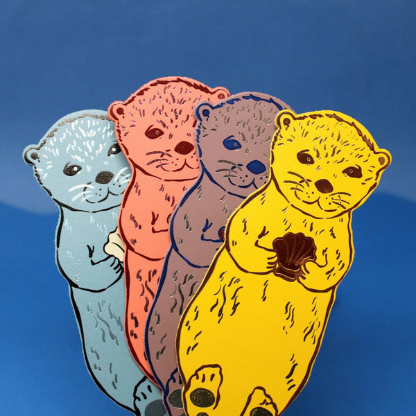 Otter Bookmark | Ark Colour Design