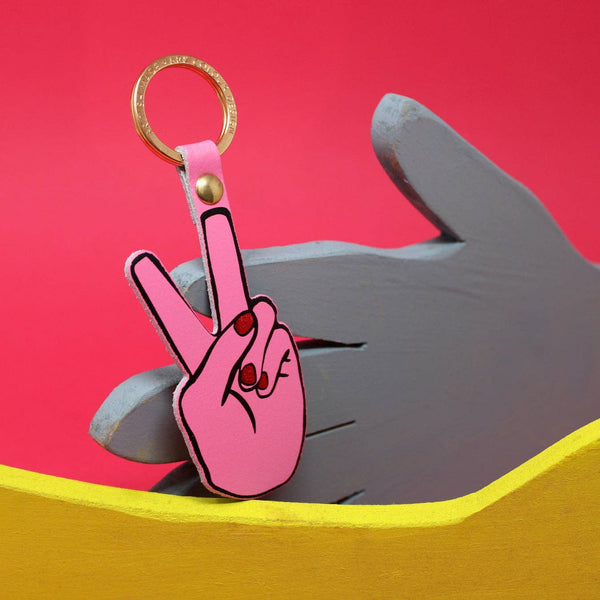 Peace Sign Key Fob | Ark Colour Design