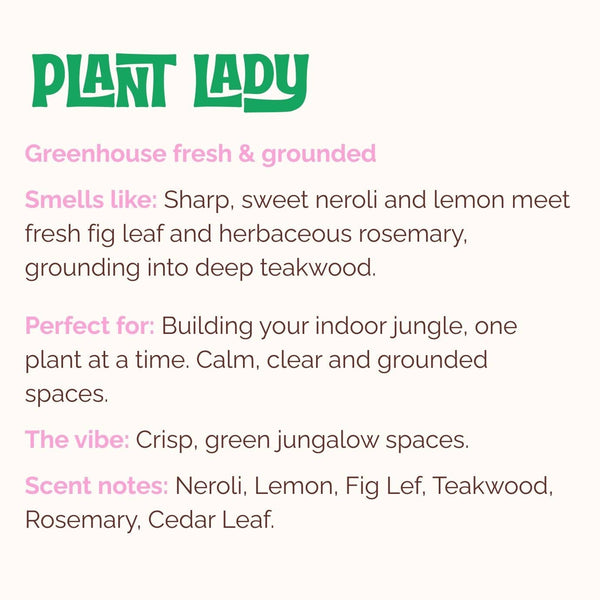 PLANT LADY | Incense | Neroli, Fig Leaf, Teakwood | Lo-Fi Rituals