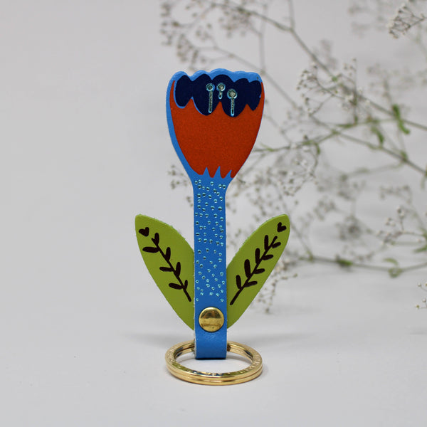 Tulip Flower Key Fob | Ark Colour Design