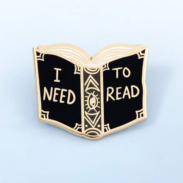 I Need To Read Lapel Pin | Jubly-Umph