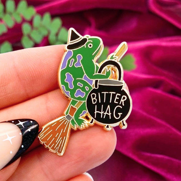 Bitter Hag Lapel Pin | Jubly-Umph