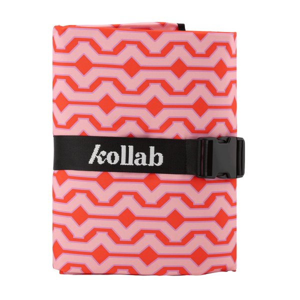 KOLLAB | Picnic Mat | Cherry Zig Zag