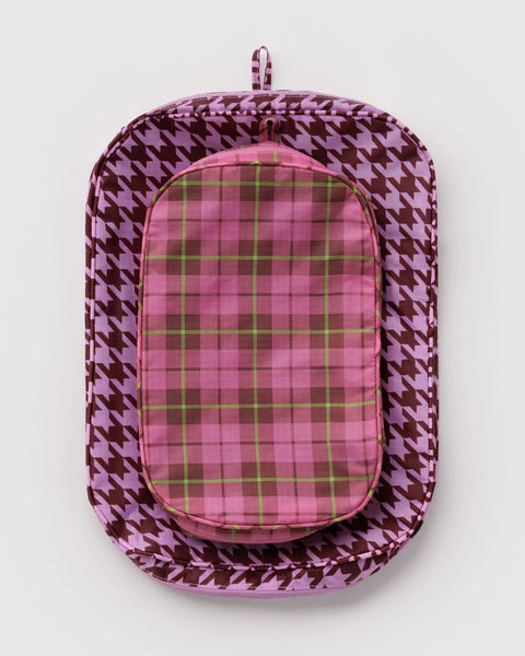 Baggu | Packing Cube Set | Check Mix