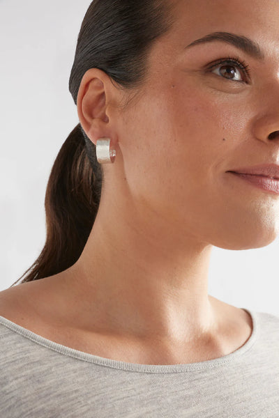 Gild Hoop Earring - Silver | Elk The Label