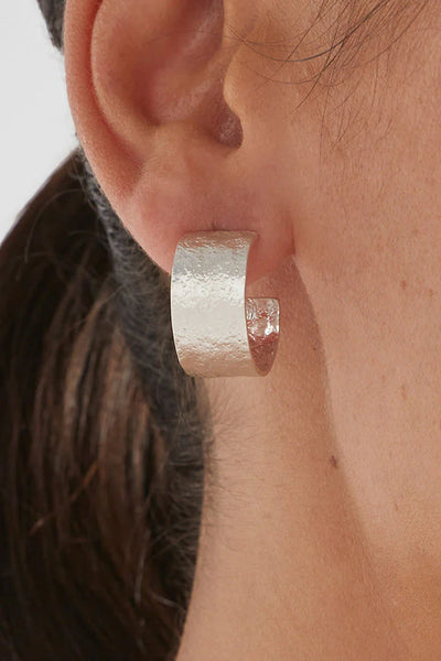 Gild Hoop Earring - Silver | Elk The Label