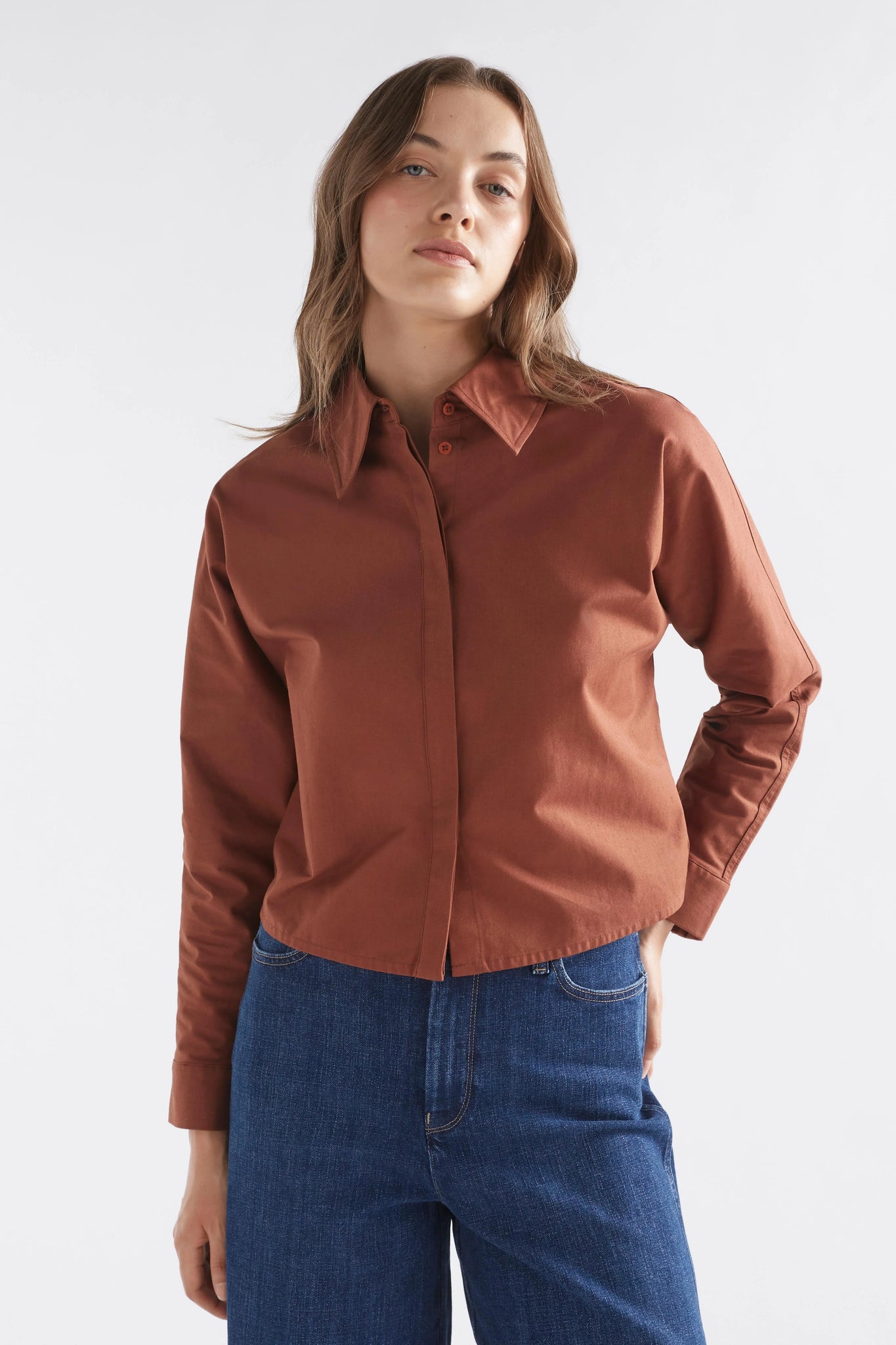 Arnka Shirt | Elk The Label | Bronze