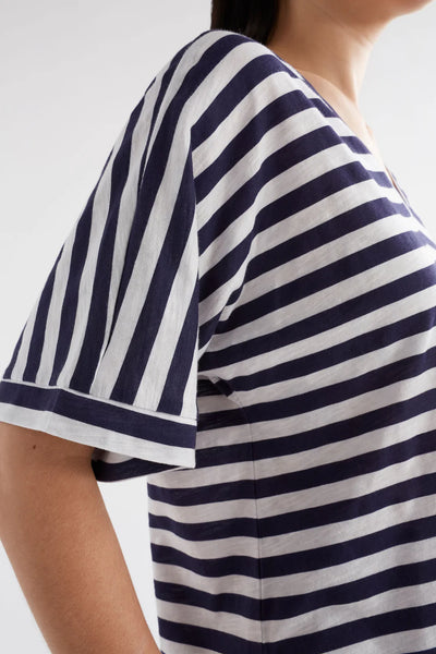Seter Tee - Navy/White | Elk The Label
