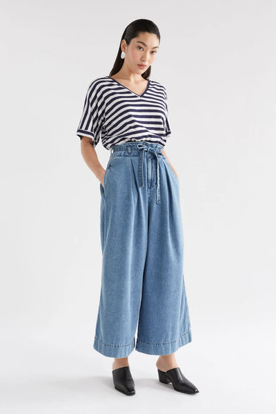 Seter Tee - Navy/White | Elk The Label