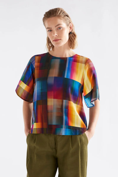 Byde Top - Ekko Print | Elk The Label
