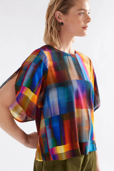 Byde Top - Ekko Print | Elk The Label