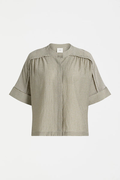 Porta Shirt - Olive Stripe | Elk The Label