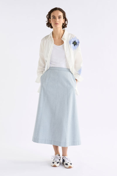 Hanning Skirt - Light Wash | Elk The Label