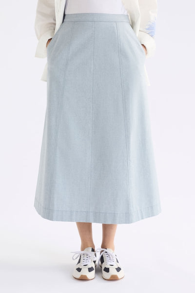 Hanning Skirt - Light Wash | Elk The Label