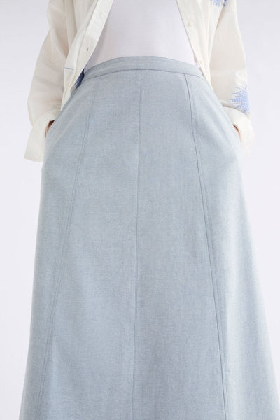 Hanning Skirt - Light Wash | Elk The Label