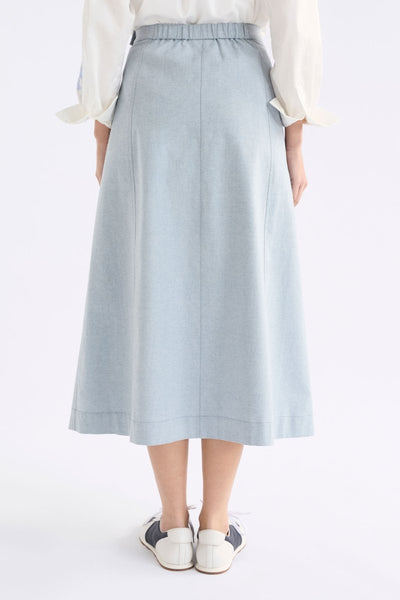 Hanning Skirt - Light Wash | Elk The Label