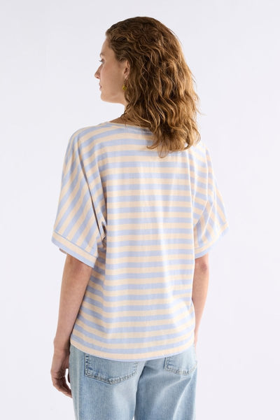 Seter Tee - Pearl Blue/Natural | Elk The Label