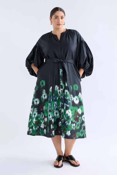 Eller Dress - Arkite Print | Elk The Label