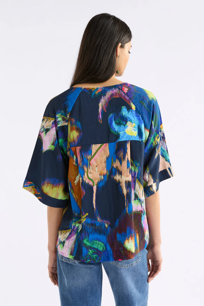Moda V Neck Top | Elk The Label | Vaara Print