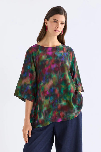 GEDEN TOP - JORD PRINT | Elk The Label