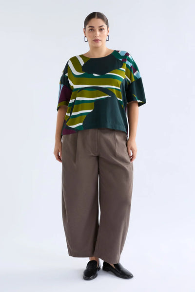 KOBAII TOP - STRIBE PRINT | Elk The Label