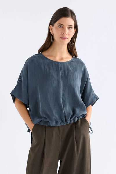 DELME TOP - Blue Steel | Elk The Label