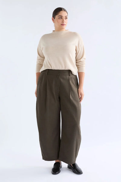 DAYLI PANT - DARK TAUPE | Elk The Label