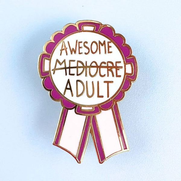 Awesome Adult Award Lapel Pin | Jubly-Umph