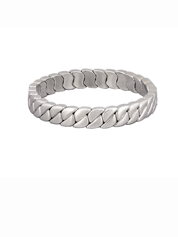 SILVER TWIST ROPE Bracelet | Tiger Tree