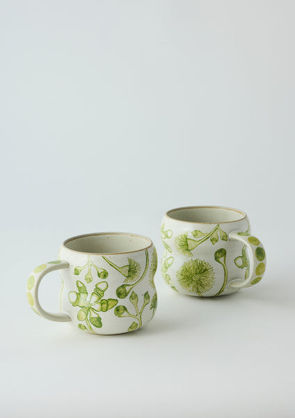 Bushland Mug Set, Eucalyptus | Angus & Celeste