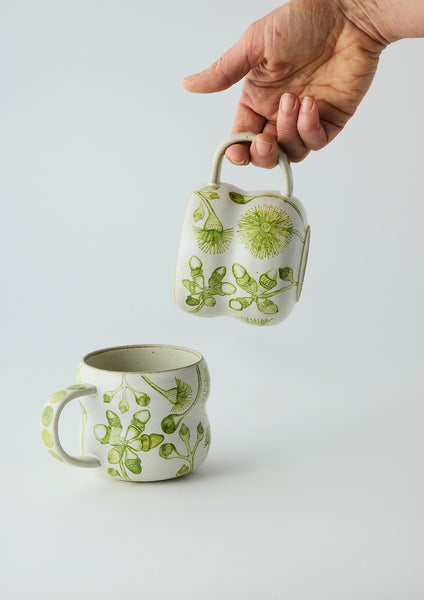 Bushland Mug Set, Eucalyptus | Angus & Celeste
