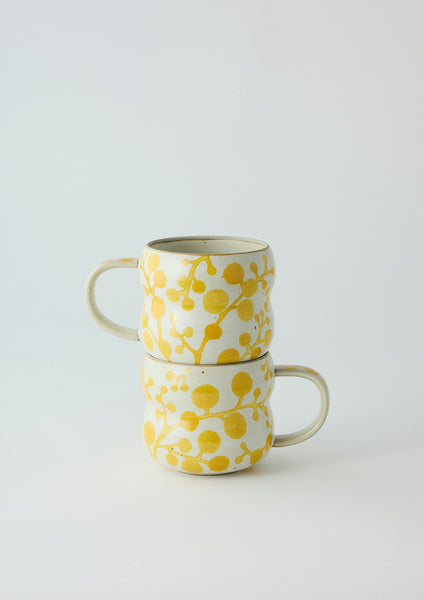 Bushland Mug Set, Wattle | Angus & Celeste